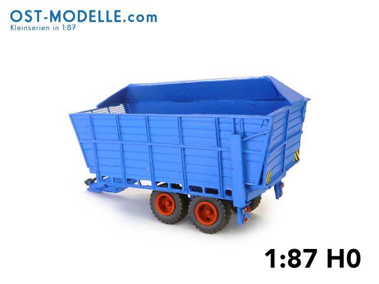 Preview: Fortschritt T088 Schwerguthäckselaufbau F997 - fortschrittblaurot